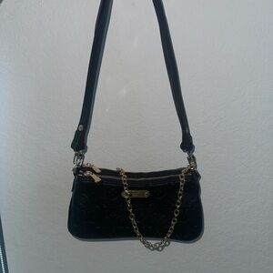Black Designer Shoulder Bag